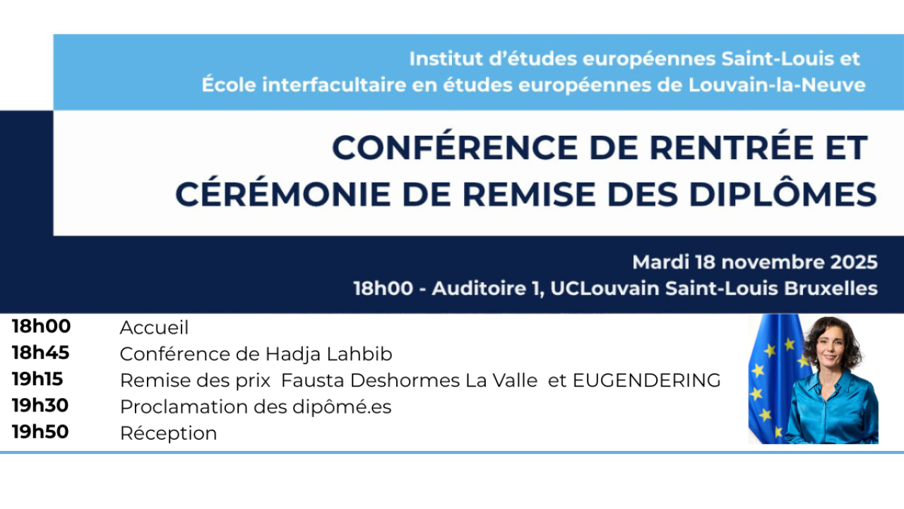 Cover of the kick off conference with program and Main Speaker